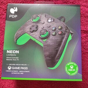 PDP Xbox controller (Neon Carbon)